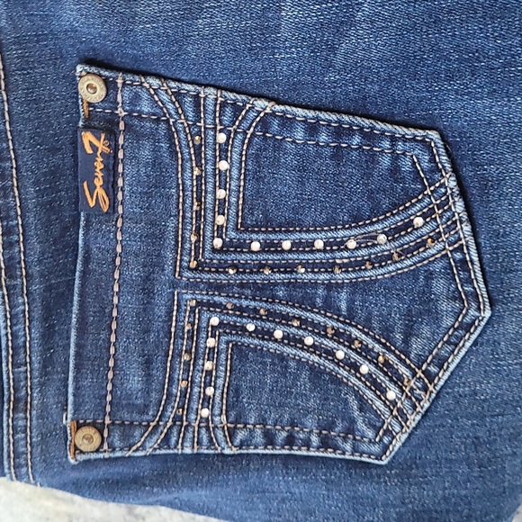 Seven7  sz 8 Bootcut Jeans - Picture 3 of 17